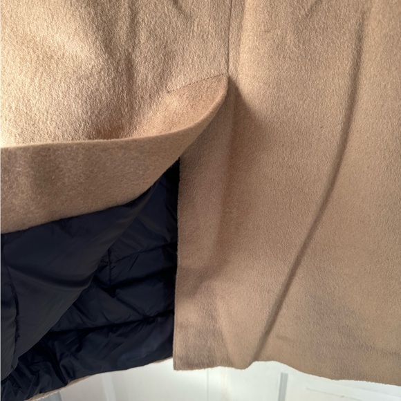 Lauren Ralph Lauren Men's Wool Blend Down/Feather Camel Coat - Picture 6 of 16